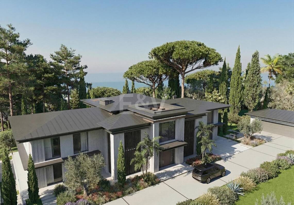 Doskonały projekt Villa z widokiem na morze panoramiczne