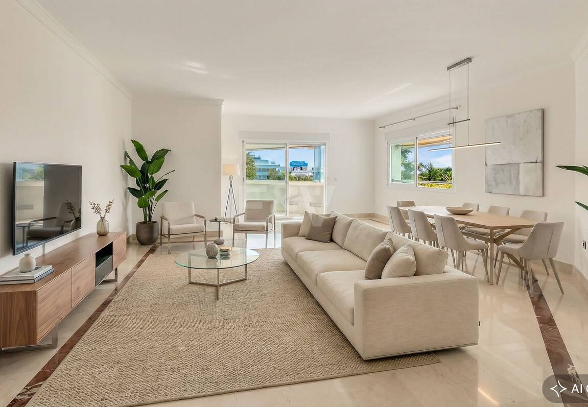 Exclusive Beachside Apartament z widokiem na morze panoramiczne na Golden Mile