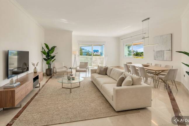 Exclusive Beachside Apartament z widokiem na morze panoramiczne na Golden Mile