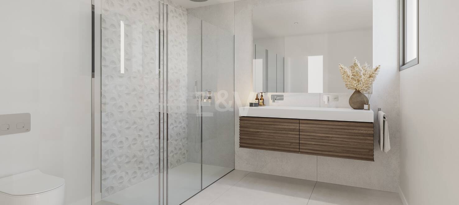 Nouveau Penthouse 3 chambres avec piscine privée et vue unique sur le golf à Santa Clara