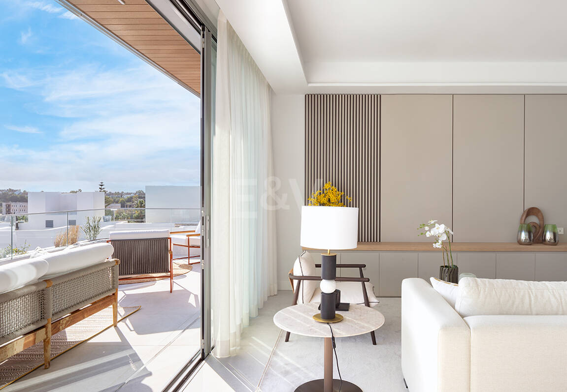 Brand New 3-Bedroom Penthouse with Private Pool and Unique Golf Views in Santa Clara