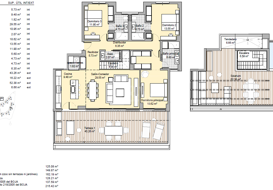 Brand New 3-Sypialnia Penthouse z prywatnym basenem i unikalne widoki Golf w Santa Clara