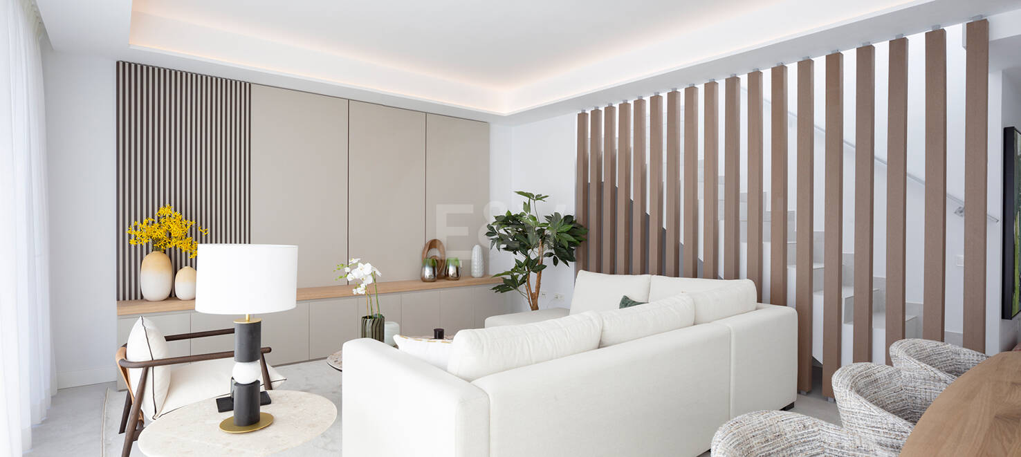 Nouveau Penthouse 3 chambres avec piscine privée et vue unique sur le golf à Santa Clara