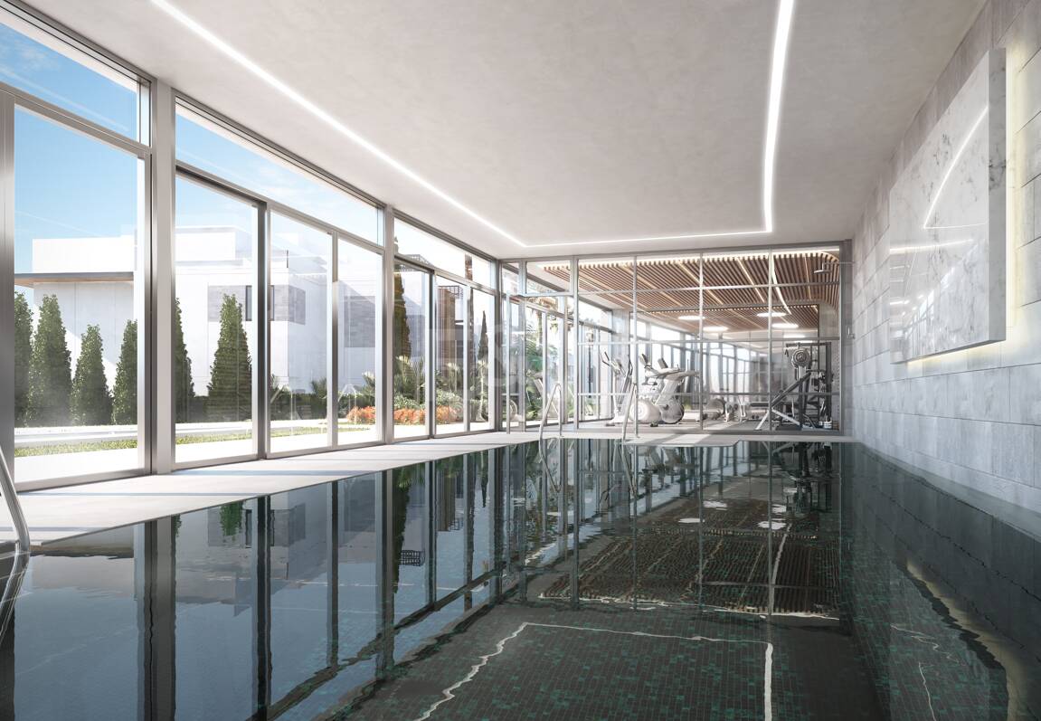 Brand New 3-Bedroom Penthouse with Private Pool and Unique Golf Views in Santa Clara