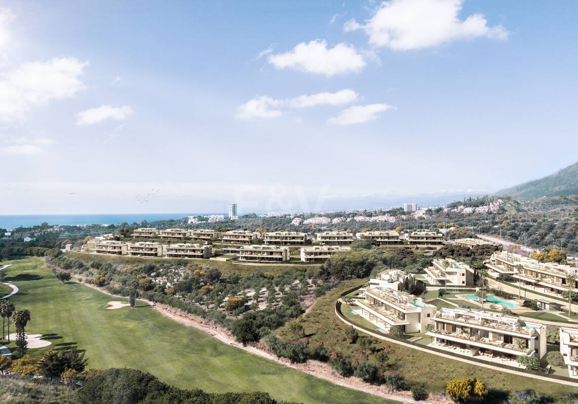 Brand New Penthouse z prywatnym basenem w Front Line Golf Complex