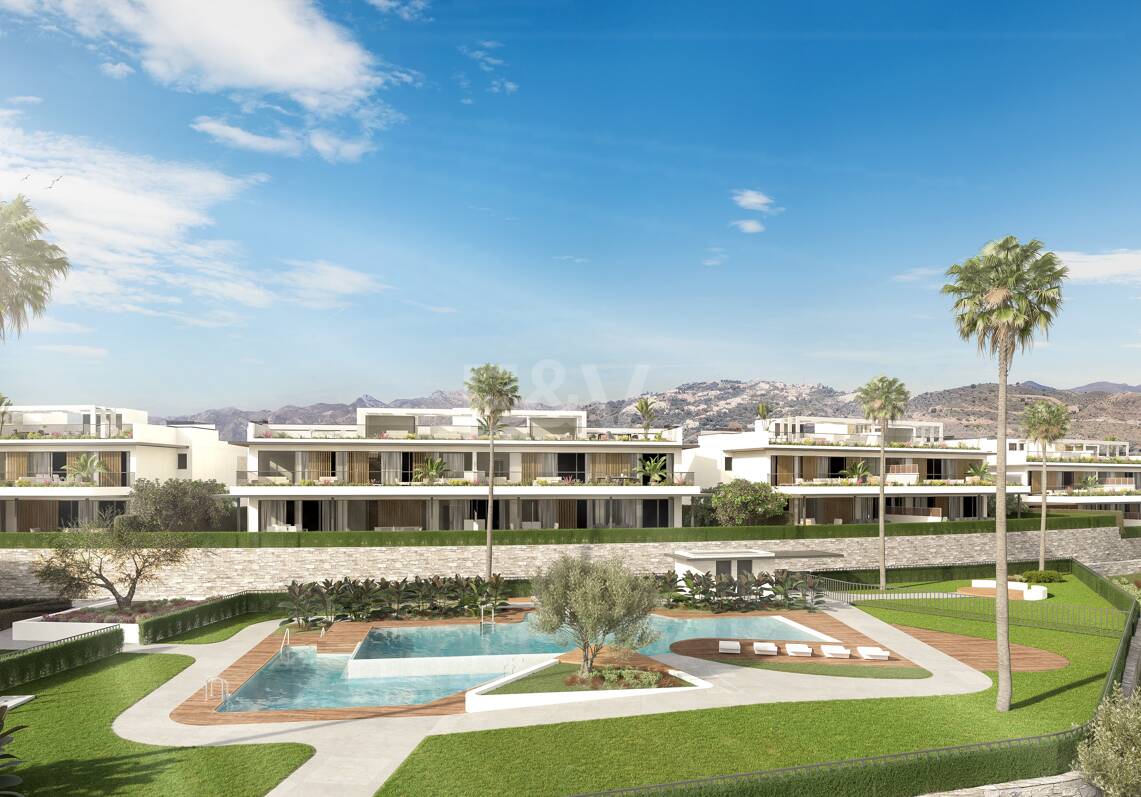 Brand New Penthouse z prywatnym basenem w Front Line Golf Complex