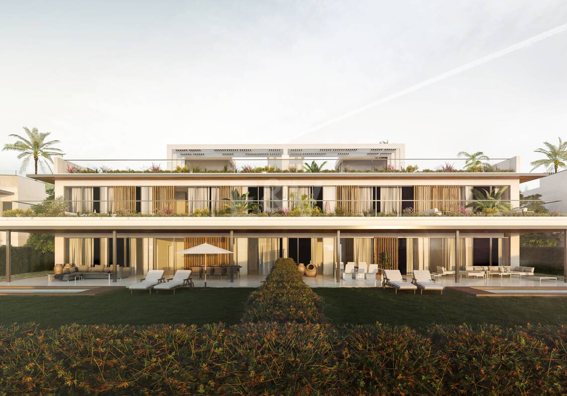 Brand New Penthouse z prywatnym basenem w Front Line Golf Complex
