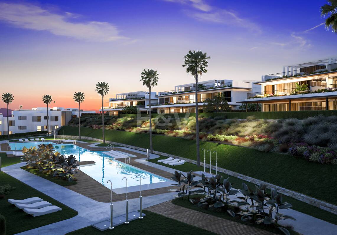 Brand New Penthouse z prywatnym basenem w Front Line Golf Complex