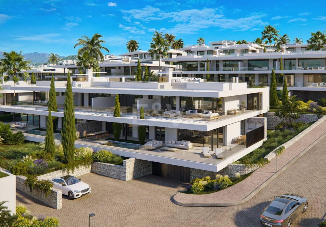 Apartament od strony południowo-wschodniej w luksusowym ośrodku wypoczynkowym