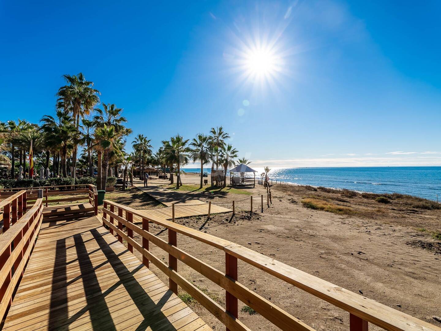 Südosten ausgerichtete Erdgeschosswohnung in luxuriöser Resort-Anlage