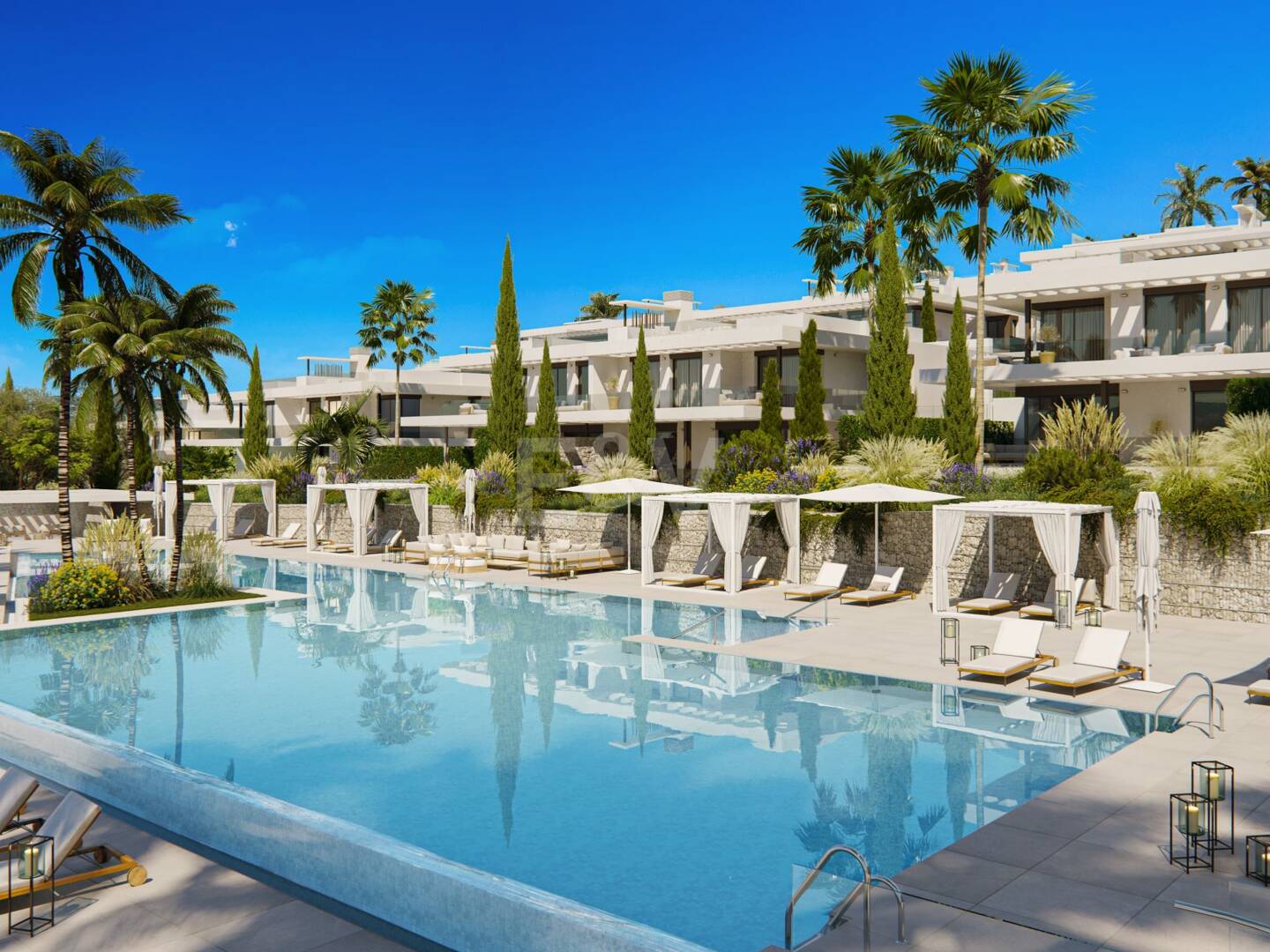 Sydosta läge Lägenhet i Luxury Resort Community