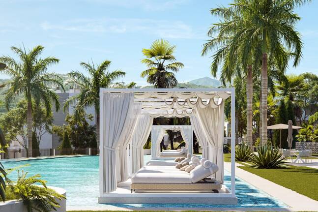 Sydosta läge Lägenhet i Luxury Resort Community