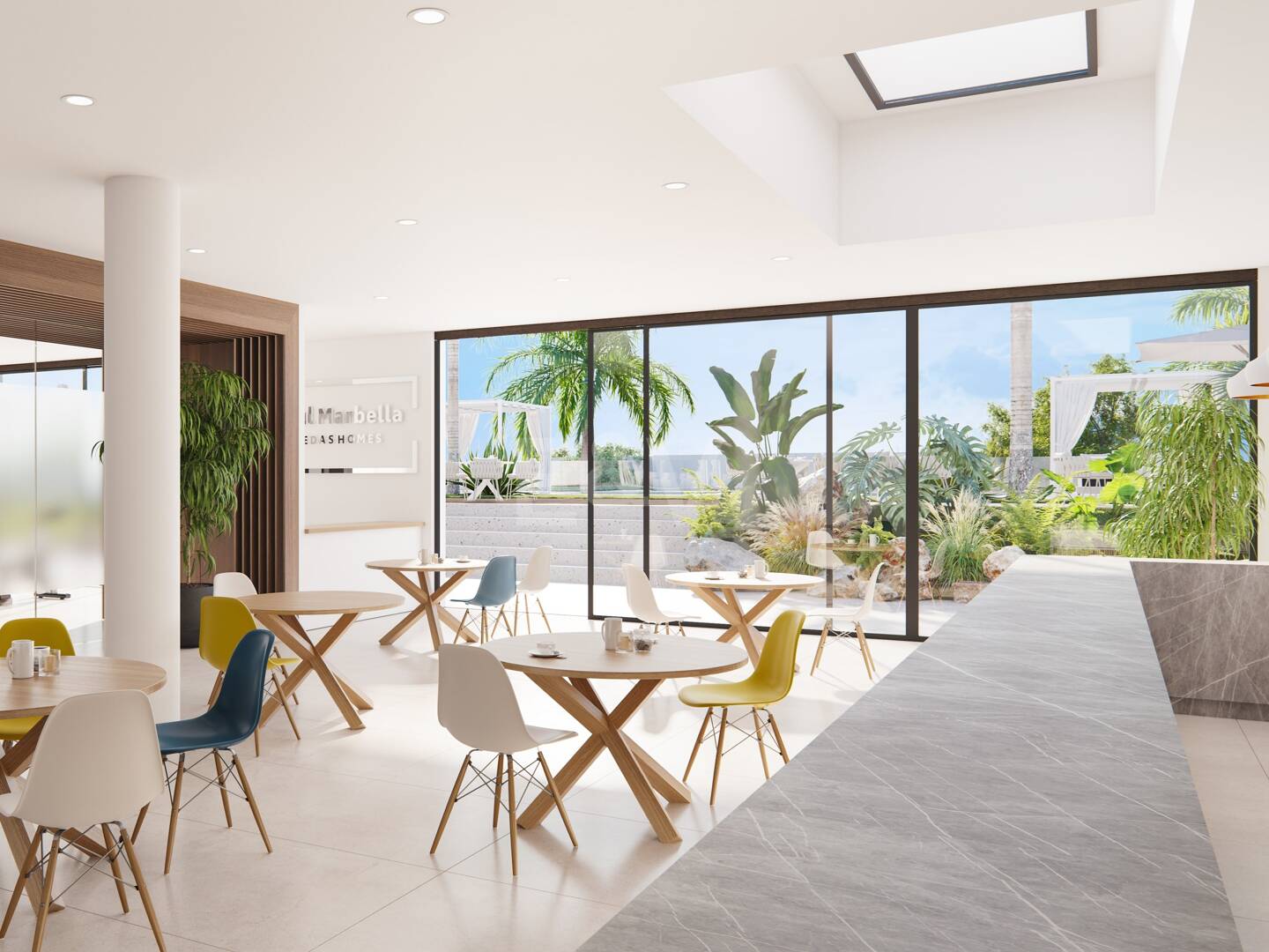 Südosten ausgerichtete Erdgeschosswohnung in luxuriöser Resort-Anlage