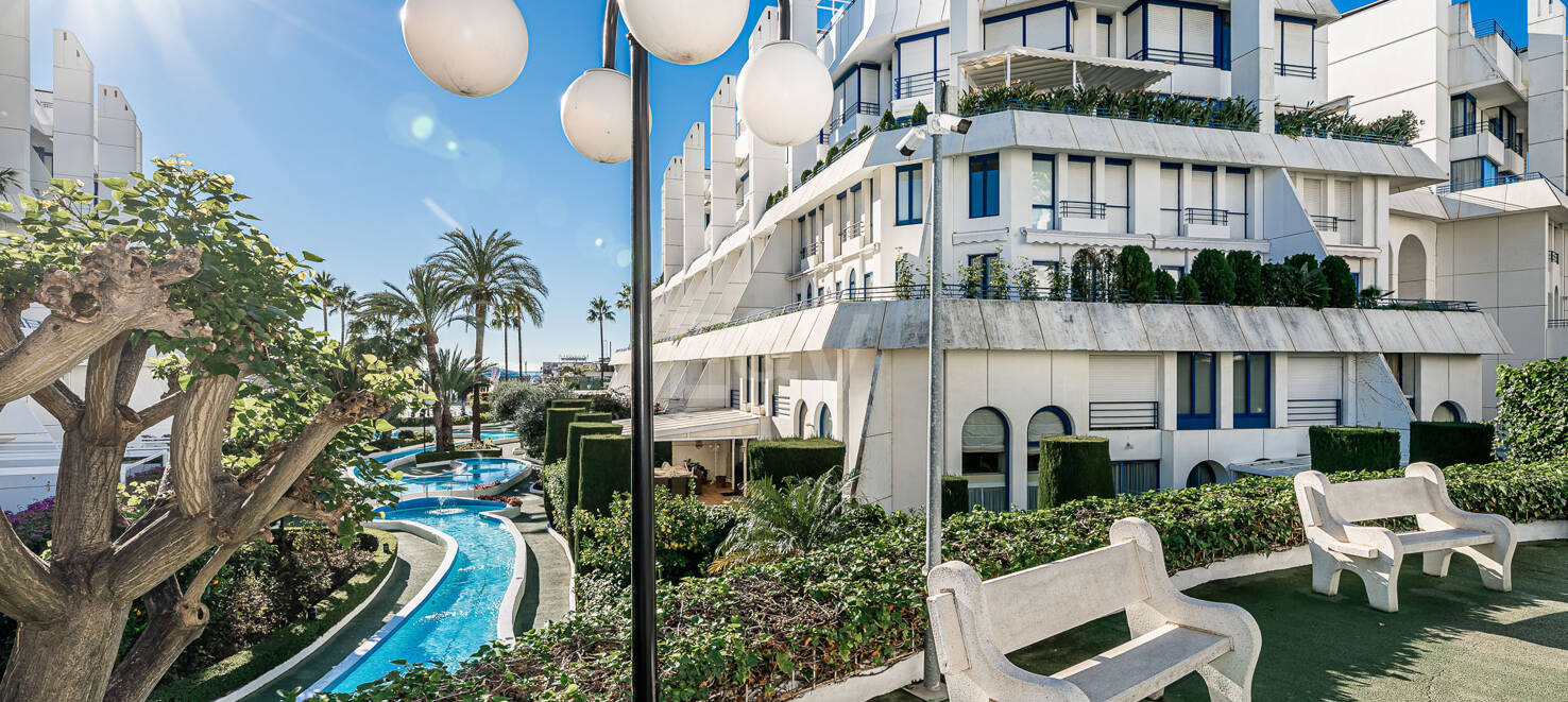 Second-Line Beach Apartment in the Heart of Marbella