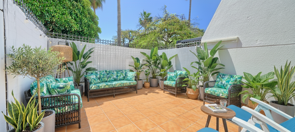 Andra Linje Beach Lägenhet i hjärtat av Marbella