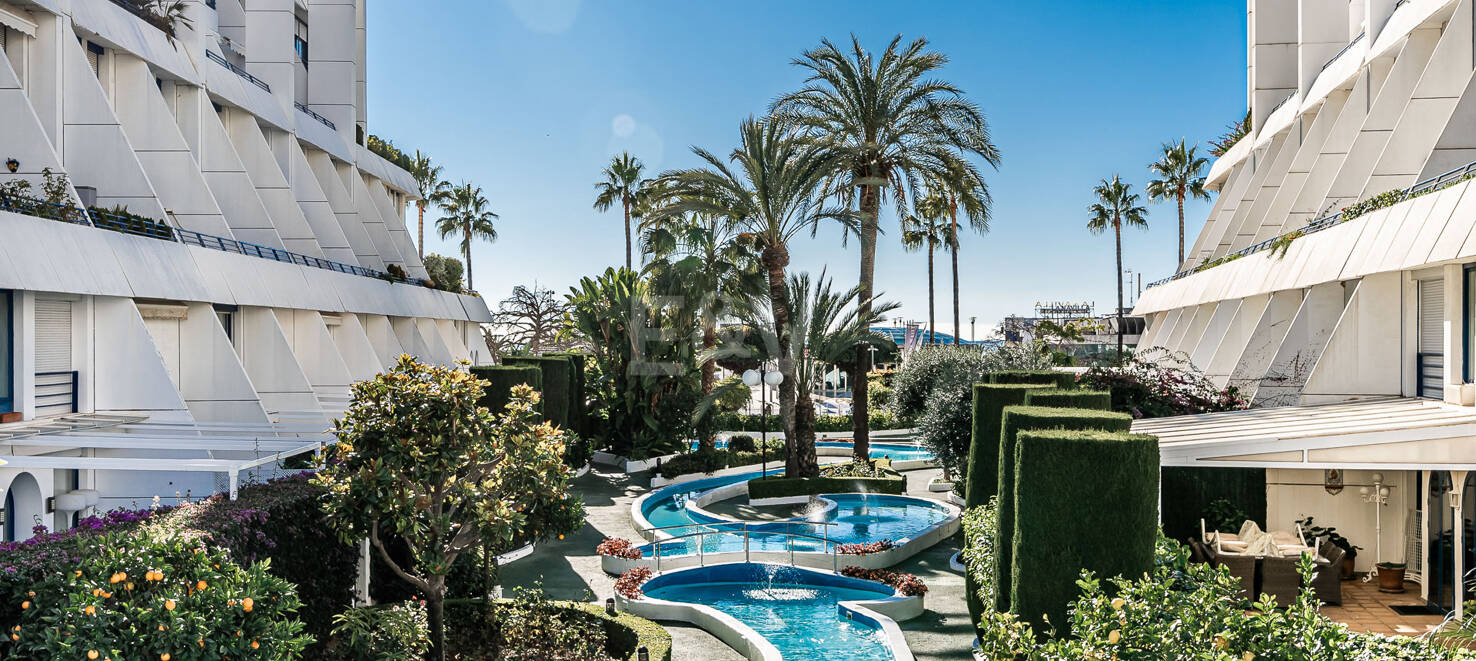 Second-Line Beach Apartment in the Heart of Marbella