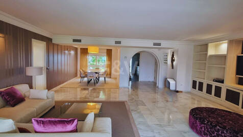 Apartamento espacioso con vista al mar en Torre Real – Marbella para alquiler a largo plazo