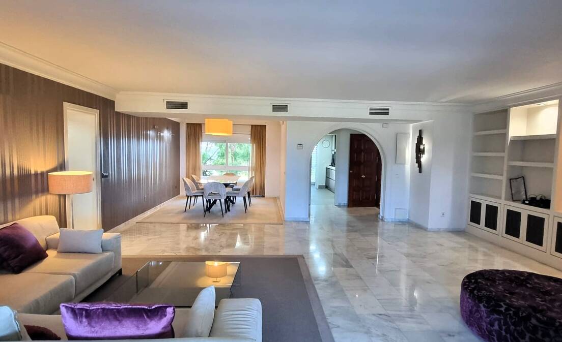 Lägenhet att hyra i Marbella Golden Mile