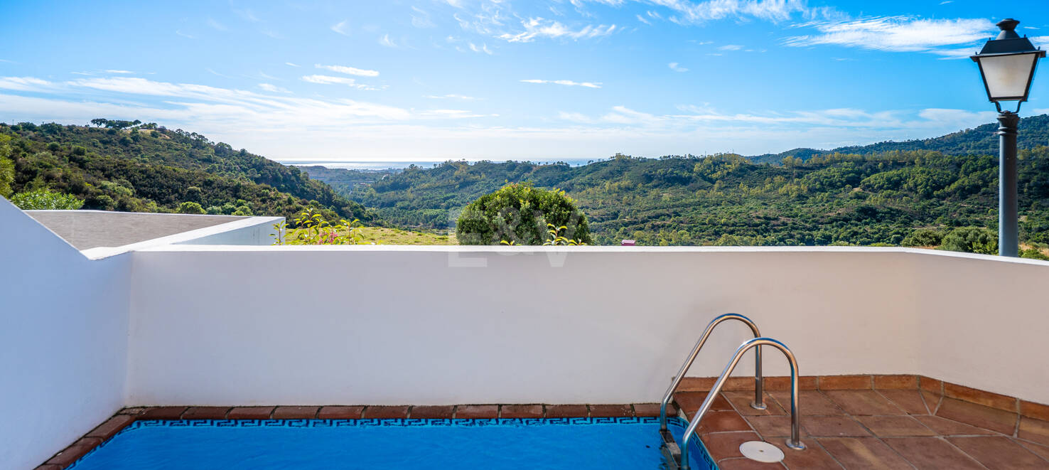 Charming Andalusian Townhouse with Breathtaking Sea and Mountain Vistas