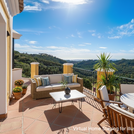 Charming Andalusian Townhouse with Breathtaking Sea and Mountain Vistas