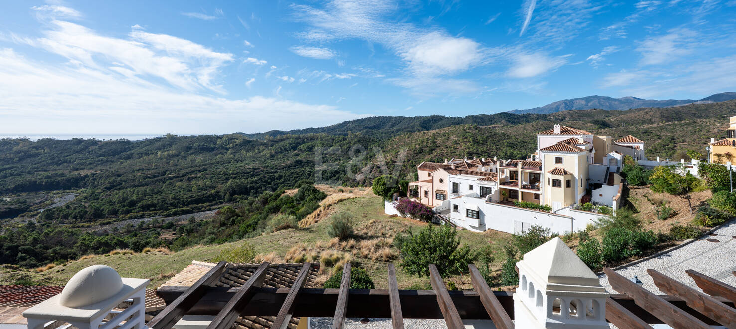 Idyllic Andalusian Townhouse with Captivating Nature and Sea-Infused Views