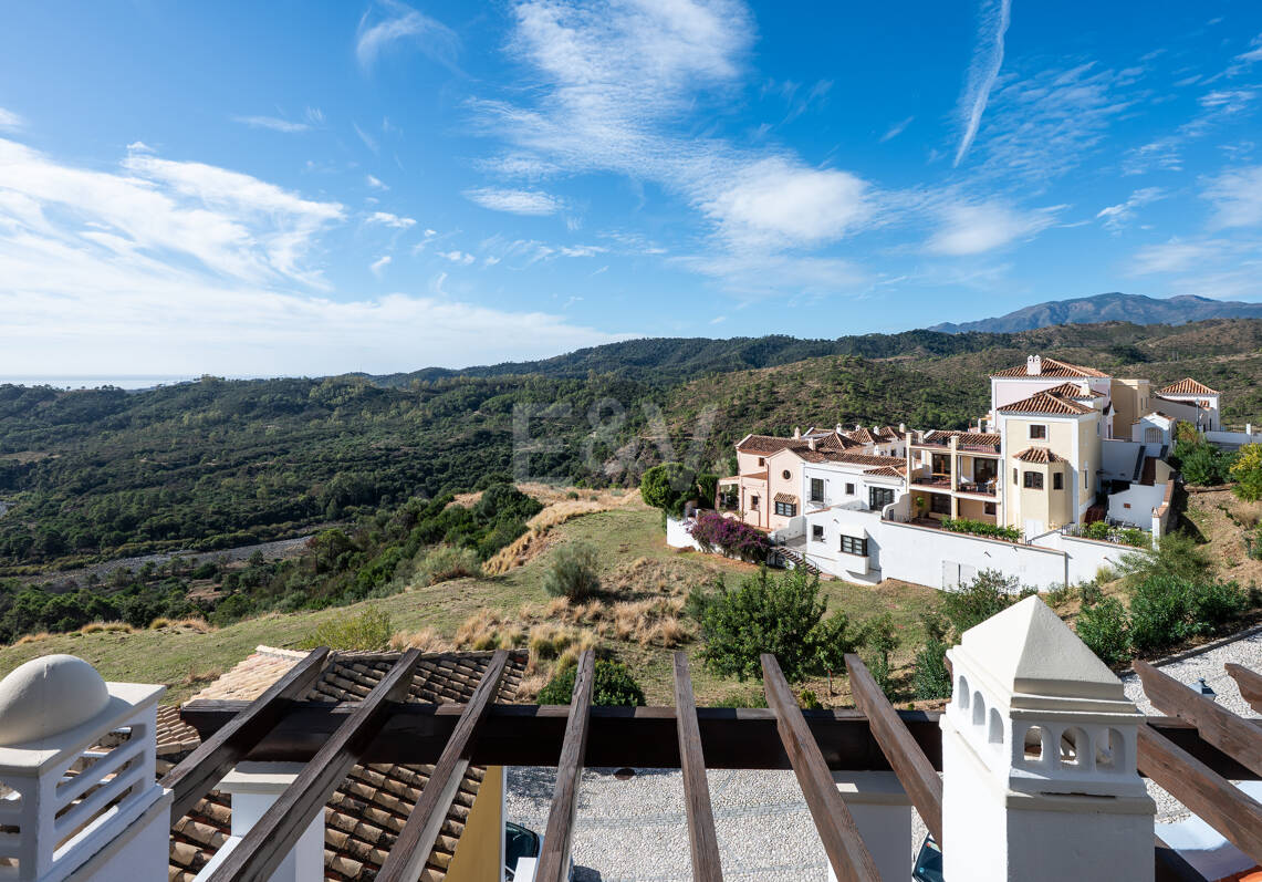 Idyllic Andalusian Townhouse with Captivating Nature and Sea-Infused Views