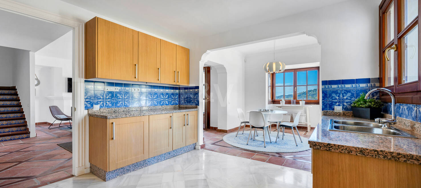 Idyllic Andalusian Townhouse with Captivating Nature and Sea-Infused Views