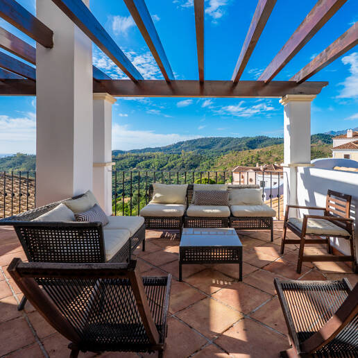 Idyllic Andalusian Townhouse with Captivating Nature and Sea-Infused Views