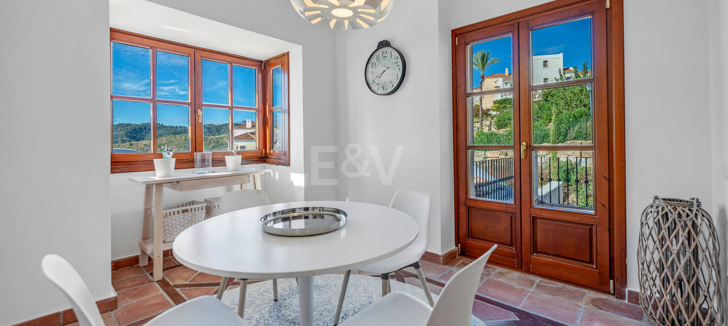 Idyllic Andalusian Townhouse with Captivating Nature and Sea-Infused Views