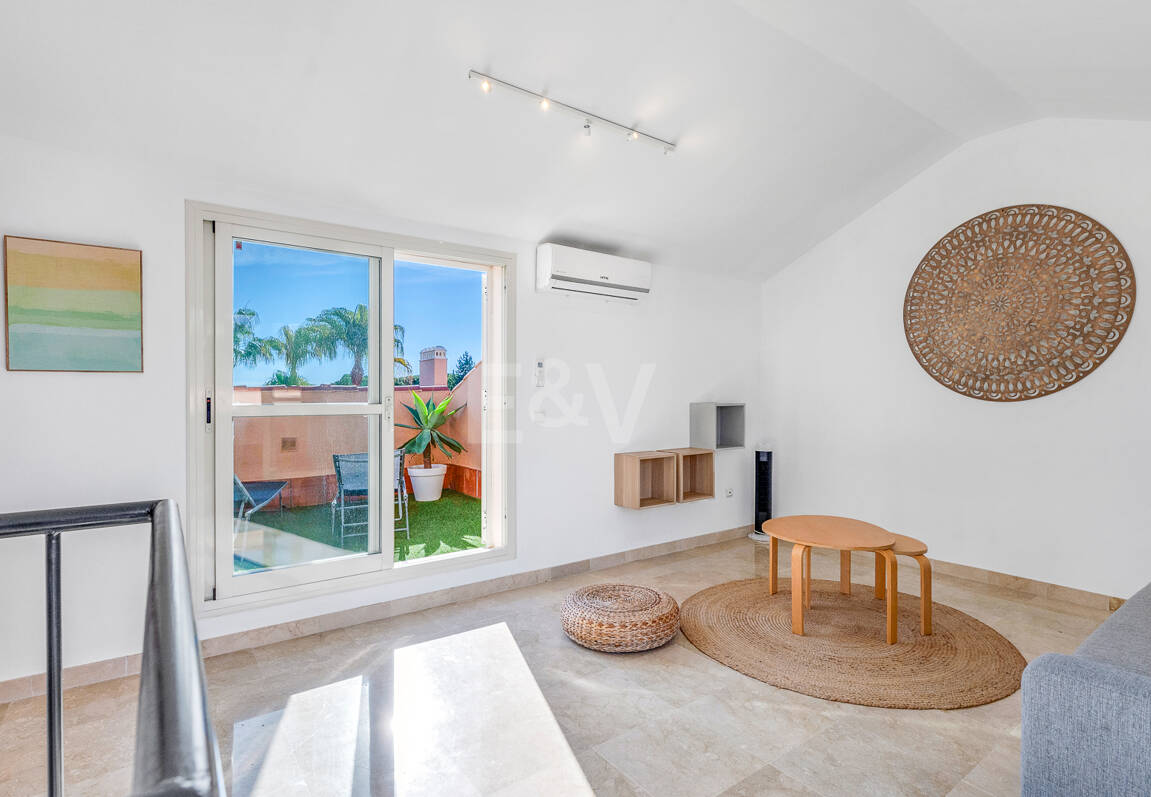 Duplex-Penthouse nur wenige Schritte vom Strand entfernt