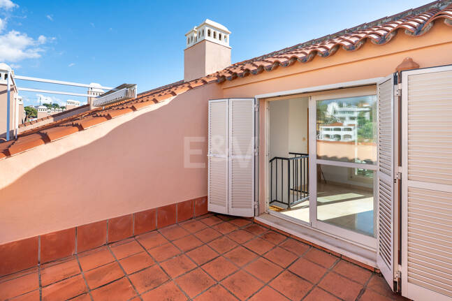 Duplex-Penthouse nur wenige Schritte vom Strand entfernt