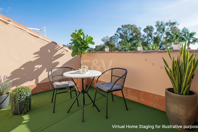 Duplex-Penthouse nur wenige Schritte vom Strand entfernt