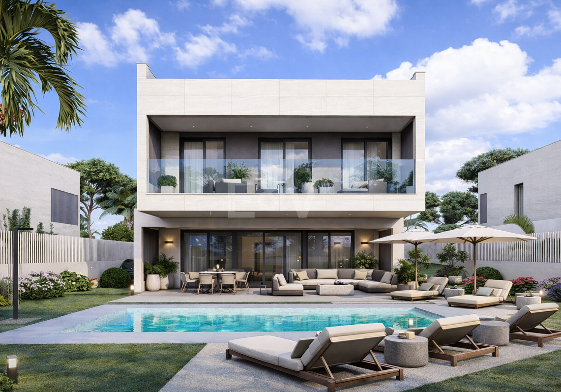 Villa Contemporánea de Nueva Construcción en una Zona Residencial Privilegiada