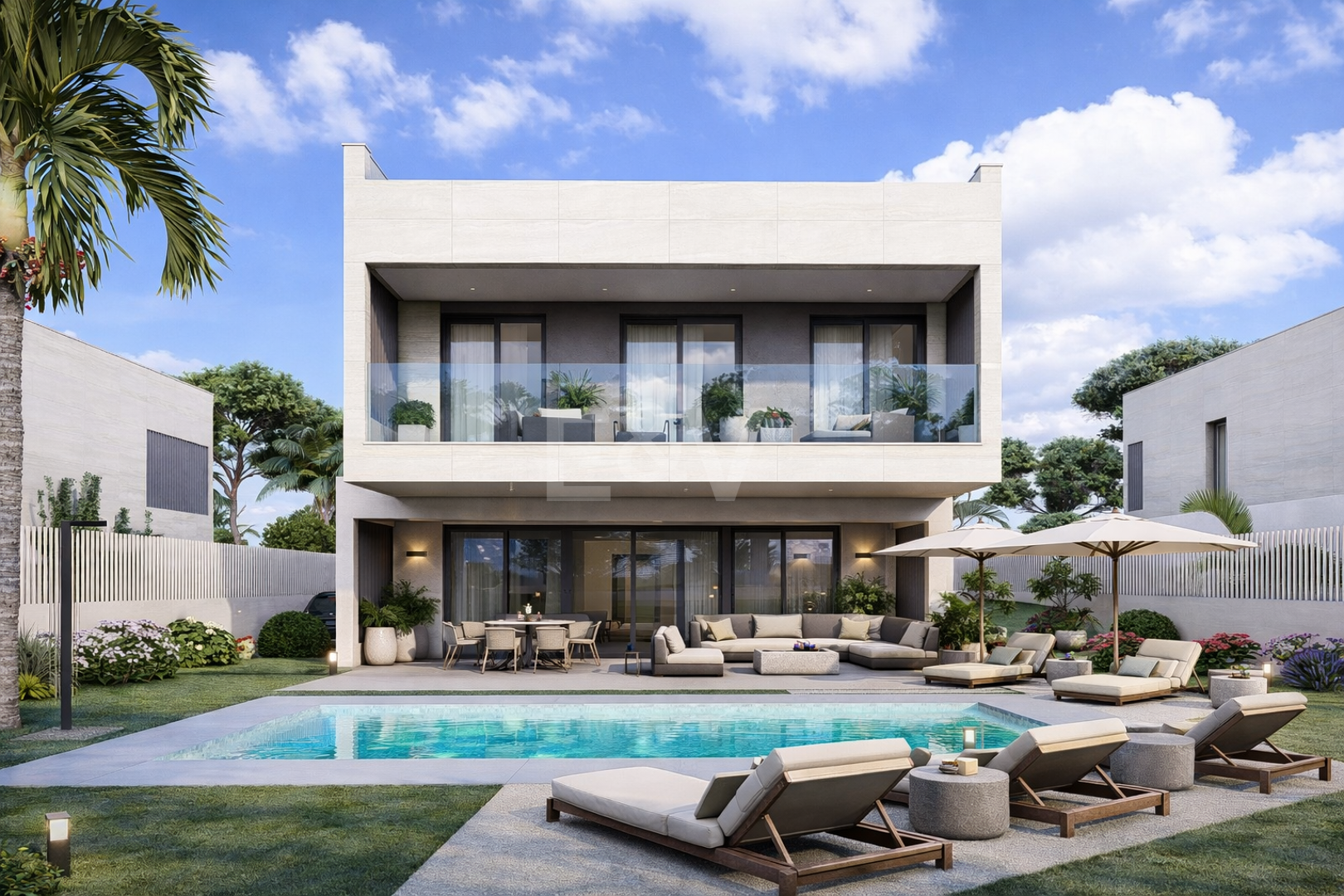 Modern Luxury Villa Newly Built in Prime Residential Area