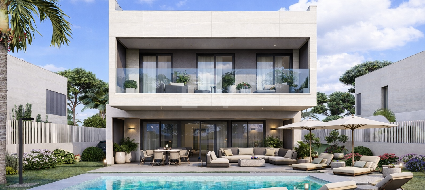 Modern Luxury Villa Newly Built in Prime Residential Area