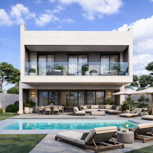 Modern Luxury Villa Newly Built in Prime Residential Area