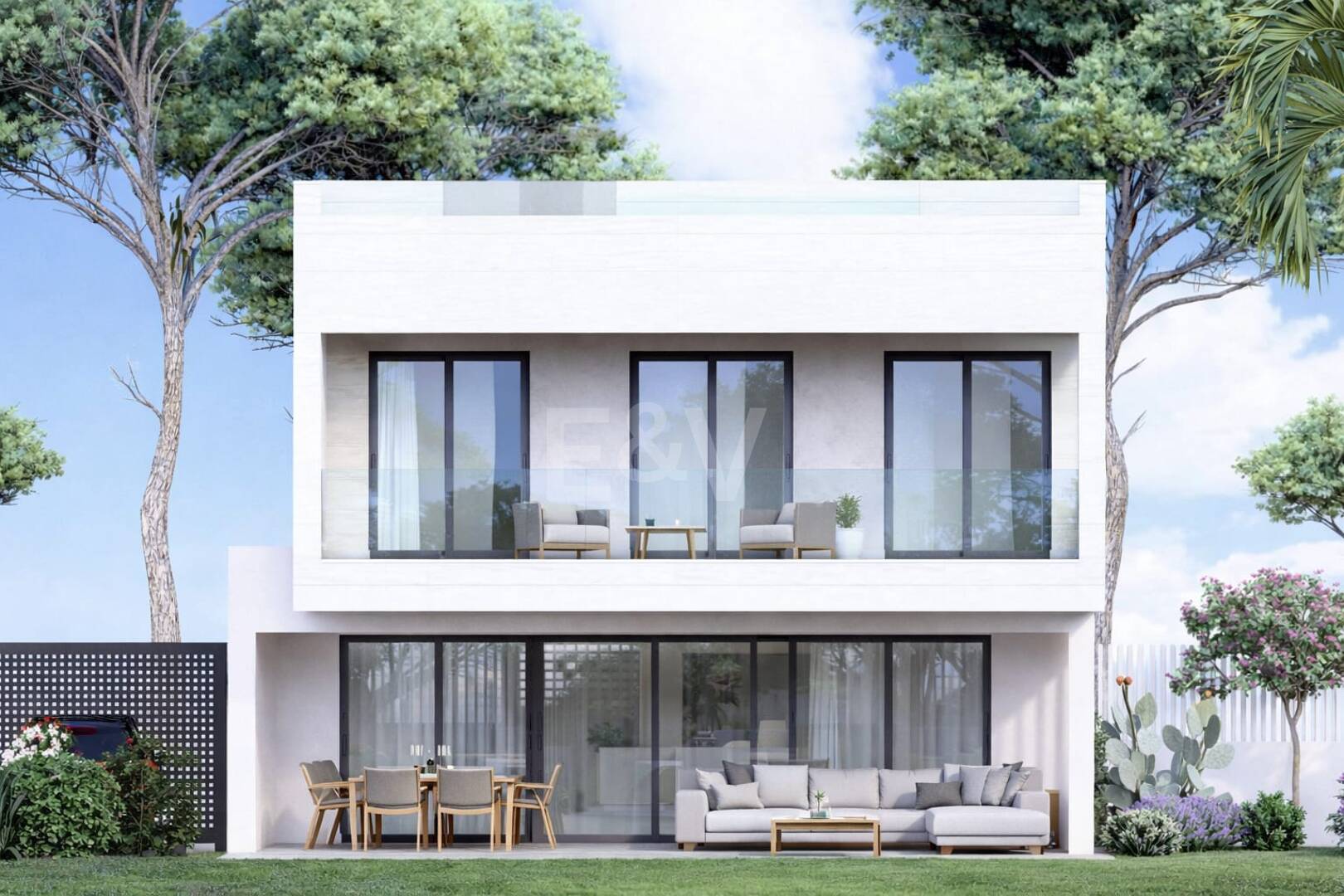 Modern Luxury Villa Newly Built in Prime Residential Area