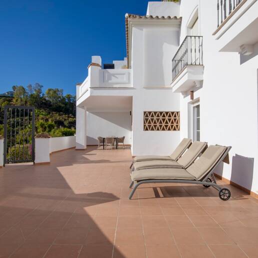 Top Golf-Gebiet Apartment mit Berglandschaft in Monte Almendro