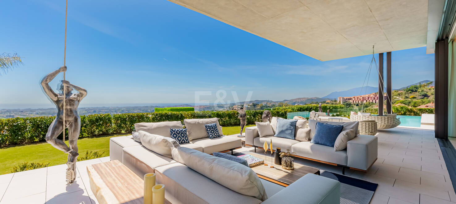 Ein zeitgenössisches Refugium mit atemberaubendem Meerblick