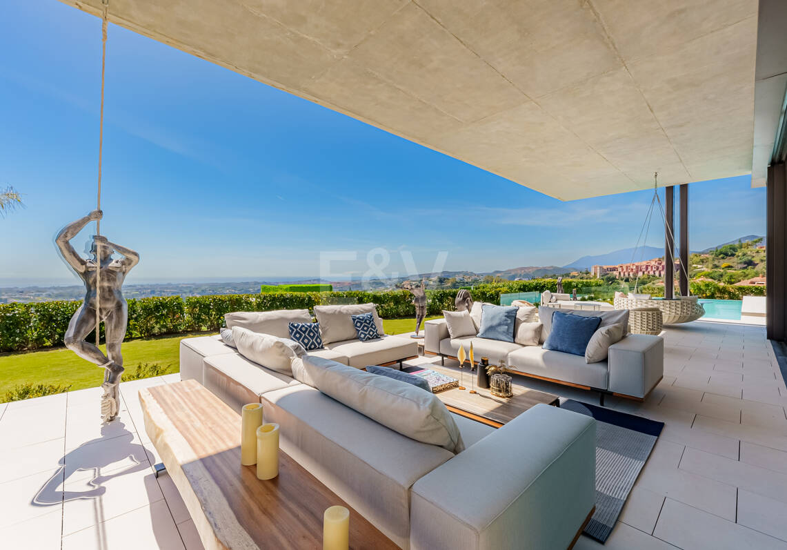 Masterpiece-Villa moderne Vue imprenable sur la mer