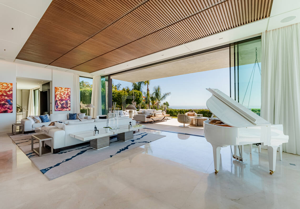 Masterpiece-Villa moderne Vue imprenable sur la mer