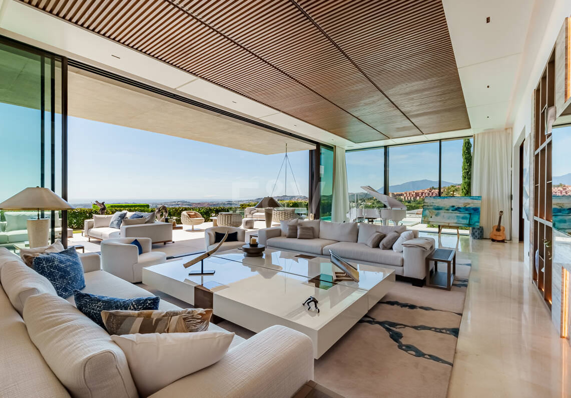Masterpiece-Villa moderne Vue imprenable sur la mer