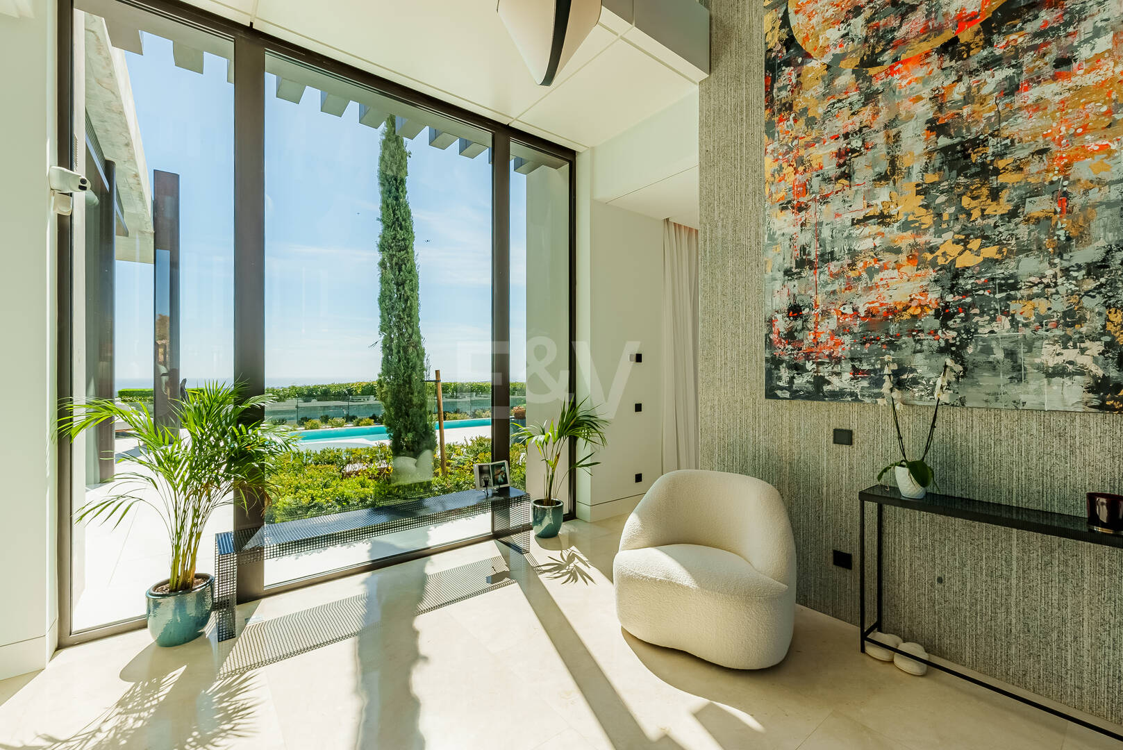 Un santuario contemporáneo con impresionantes vistas al mar