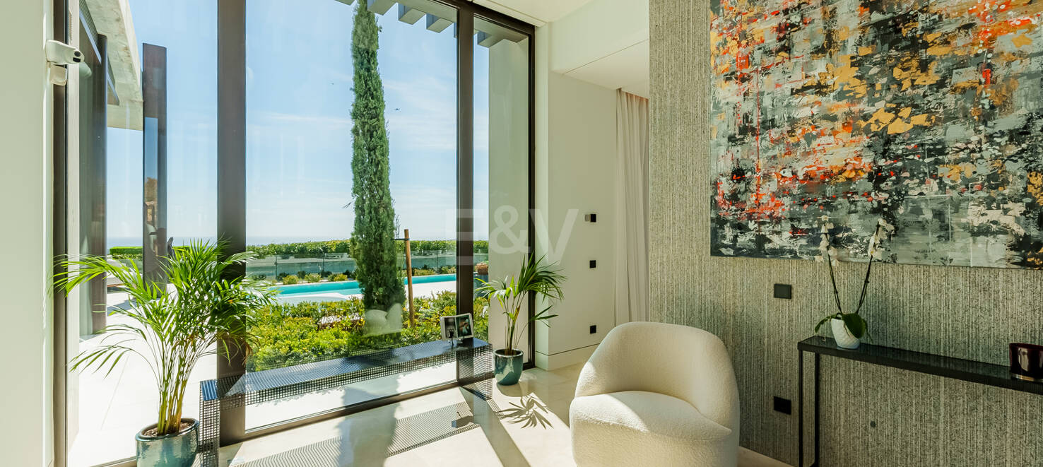 Ein zeitgenössisches Refugium mit atemberaubendem Meerblick