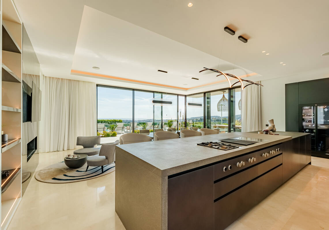Masterpiece-Villa moderne Vue imprenable sur la mer