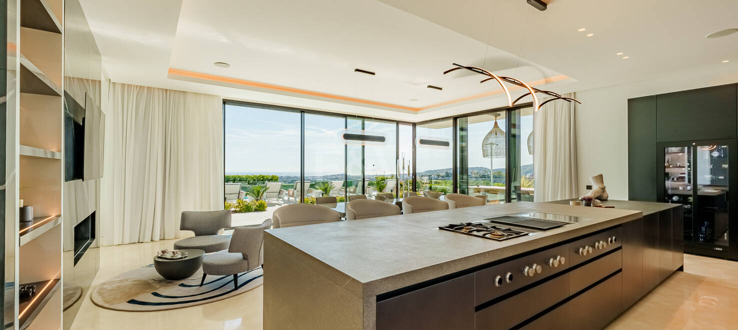 Ein zeitgenössisches Refugium mit atemberaubendem Meerblick