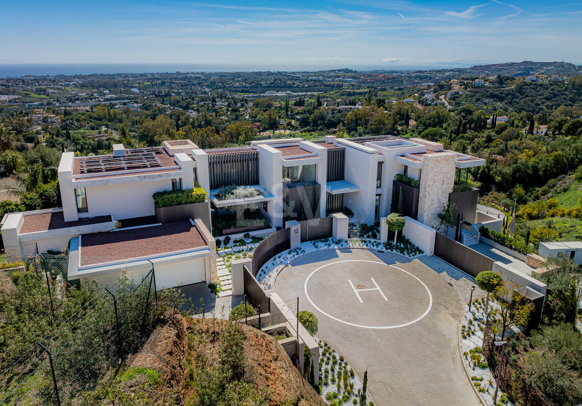 Masterpiece-Villa moderne Vue imprenable sur la mer