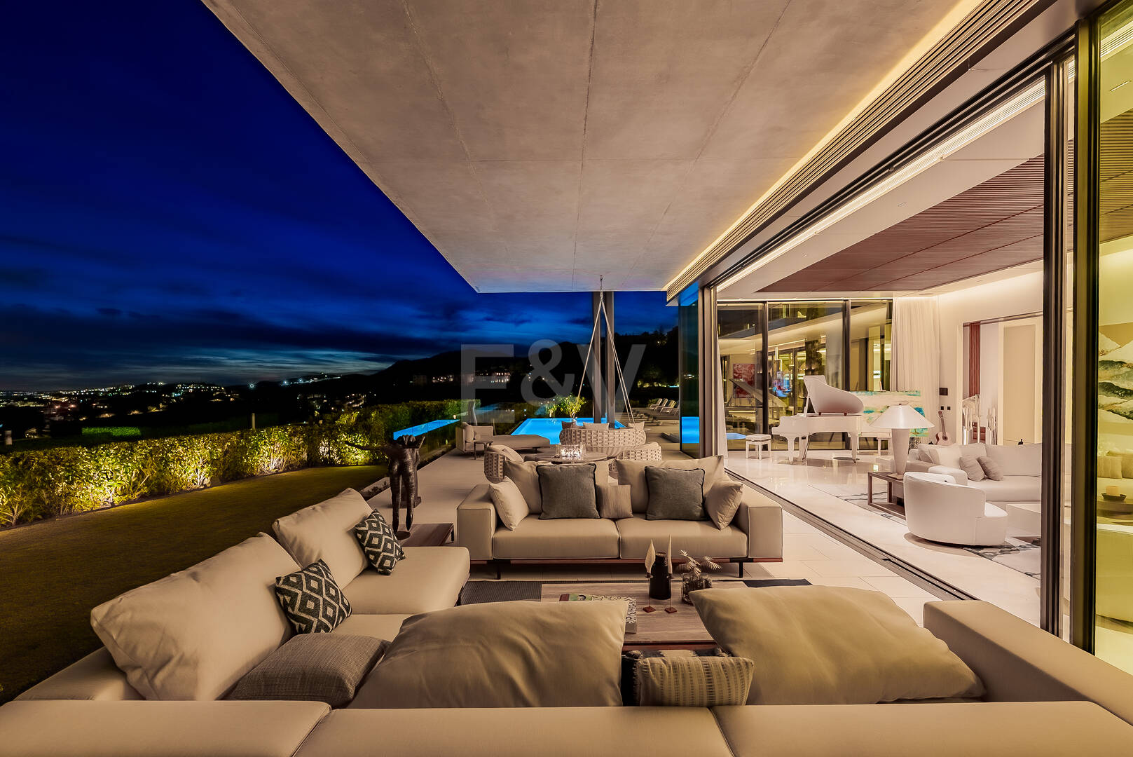 Un santuario contemporáneo con impresionantes vistas al mar