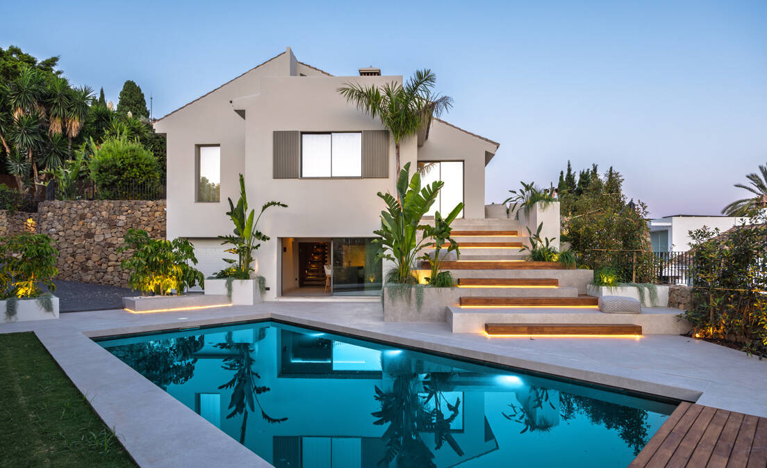 Elegante villa en los mejores Valles de Golf de Marbella