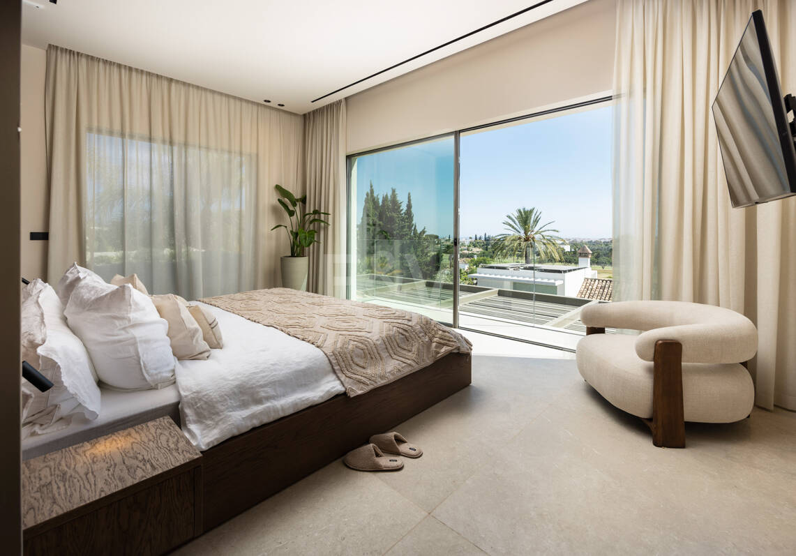 Villa élégante dans les meilleures vallées de golf de Marbella